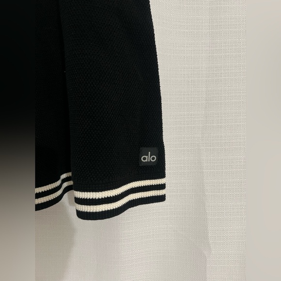 ALO YOGA Tennis Club Sweater Knit Dress Size M 🖤 - Picture 3 of 10